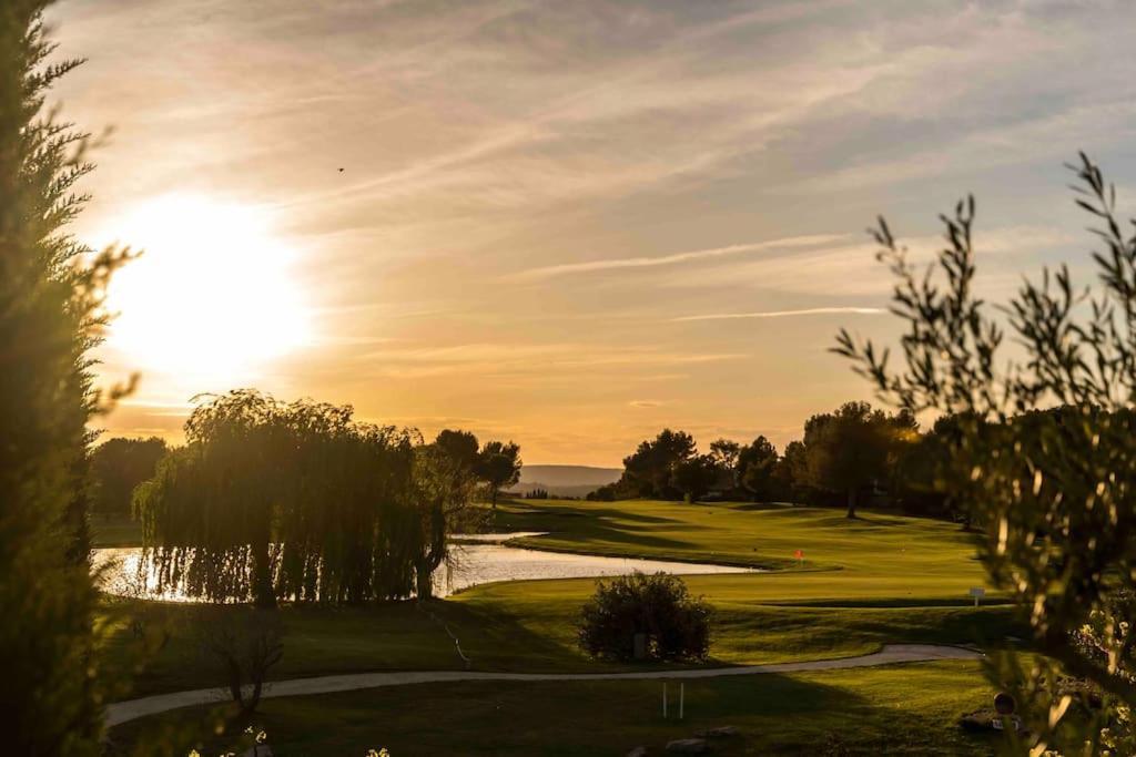 Magnifique Vue Lac Au Golf De Pont-Royal Mallemort Eksteriør billede